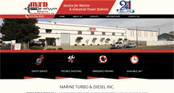 Desktop Screenshot of marineturbodiesel.com